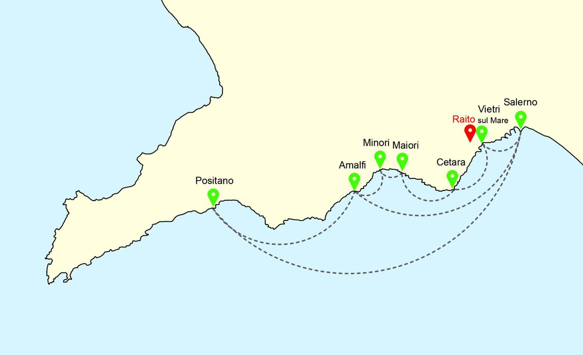 Raito Guest House - Amalfi Coast Vietri Εξωτερικό φωτογραφία
